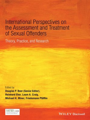 cover image of International Perspectives on the Assessment and Treatment of Sexual Offenders